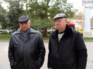 Валентин Павлович Махорин и Виктор Иванович Салтыков.26.10.2014
